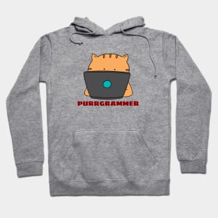 Purrgrammer | Cute Programmer Pun Hoodie